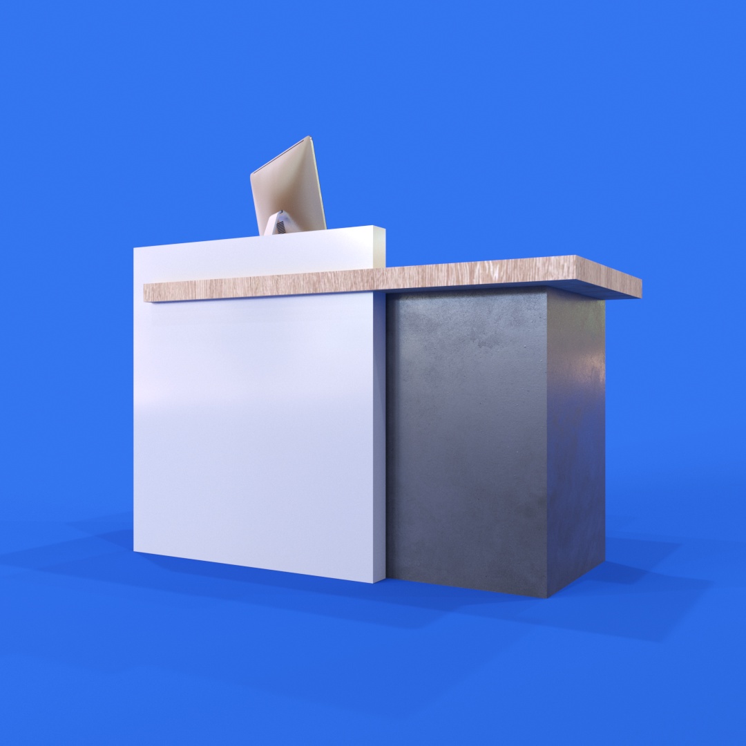 Reception desk 8
