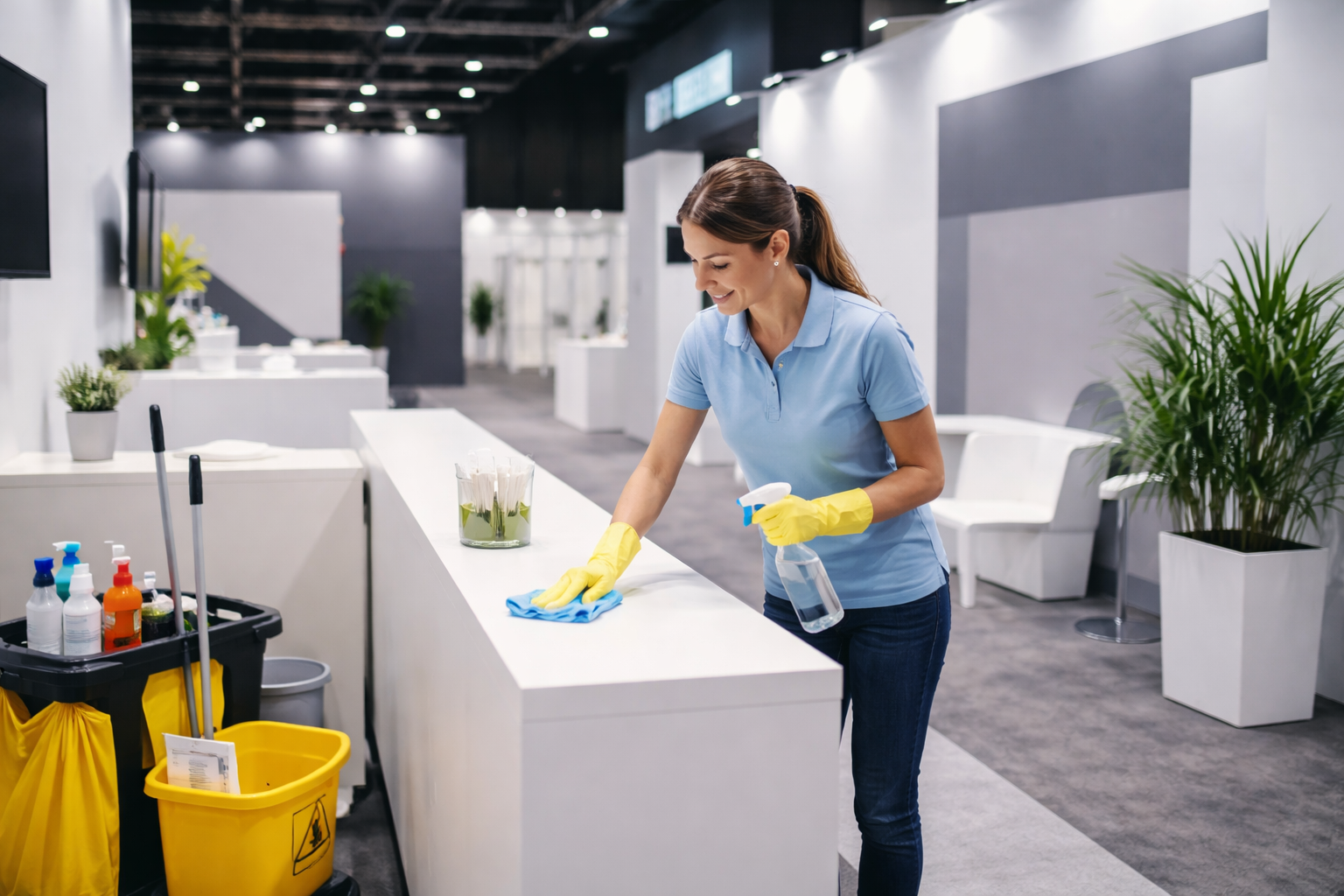 stand cleaning